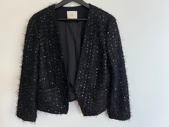 Loft paljetti blazer, S