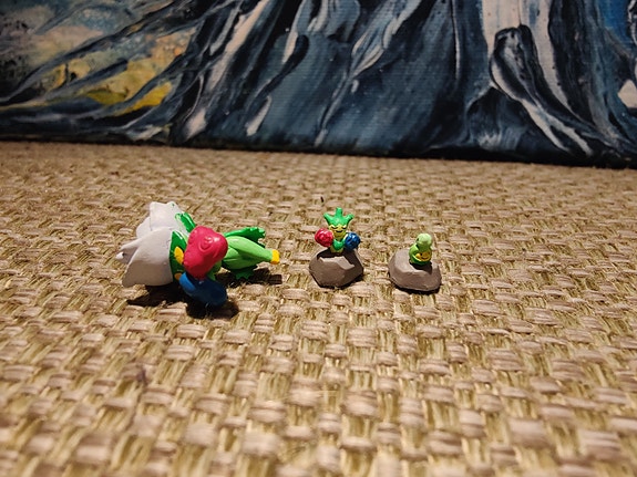 Pokemon zukan Roselia evo loose