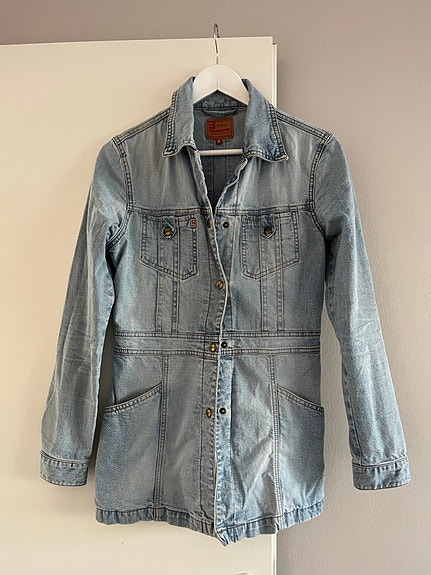 Vintage Beavers farkkutakki S