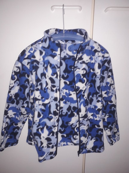 Lämmin fleece-puku 100cm