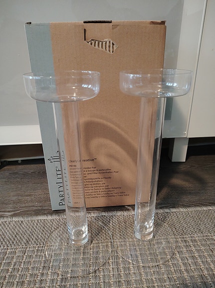 Partylite kynttilänjalat 30cm