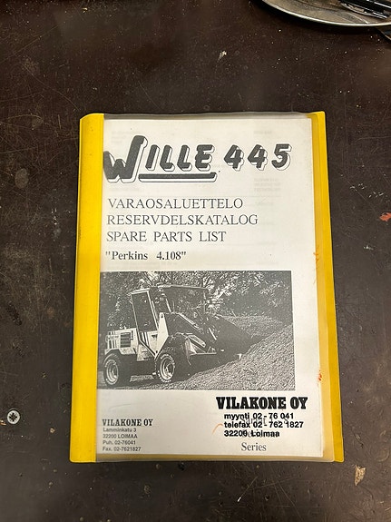 Wille 445 varaosaluettelo