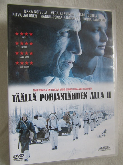 Täällä Pohjantähden alla II  dvd