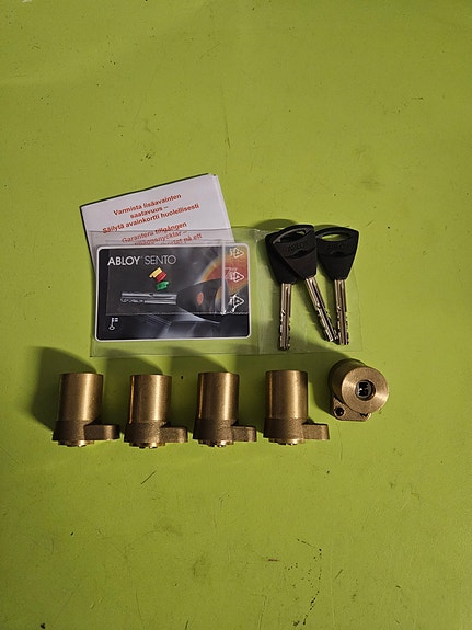 Abloy Sento lukkopesät 5kpl