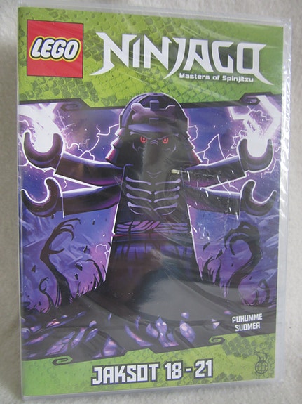 Lego Ninjago 18-21 dvd uusi
