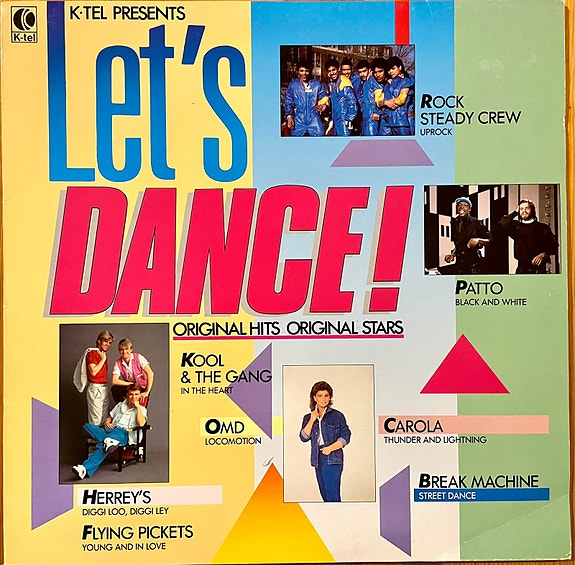 LP levy: Let’s Dance (K-tel 1984)