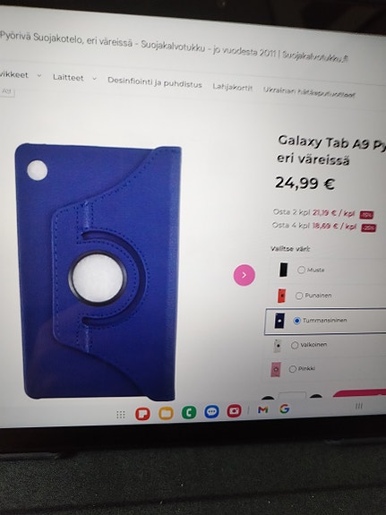 Samsung A9 suojakuori