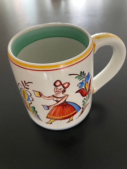 Arabia vanha retro muki / kolpakko