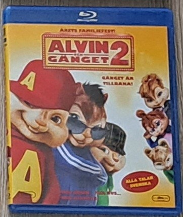 Alvin ja pikkuoravat 2 blu-ray