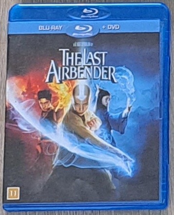 The last airbender blu-ray ja dvd