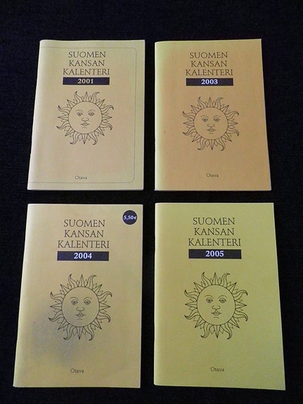 Suomen kansan kalenteri 2001, 2003-2005