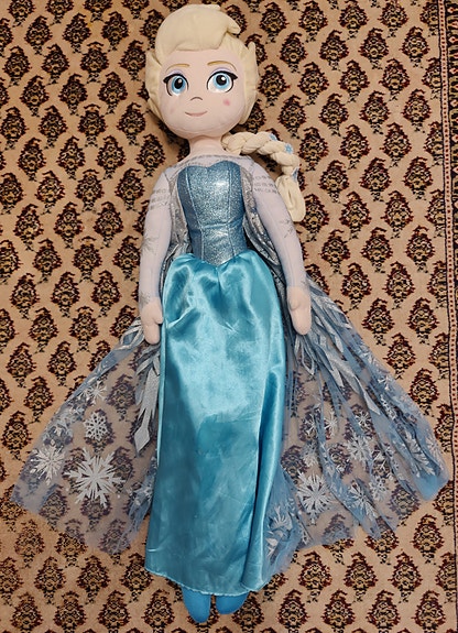 Jättikokoinen Frozen Elsa pehmolelu