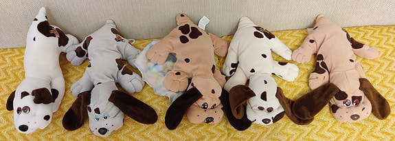 Pound puppies keskikokoisia pehmoja