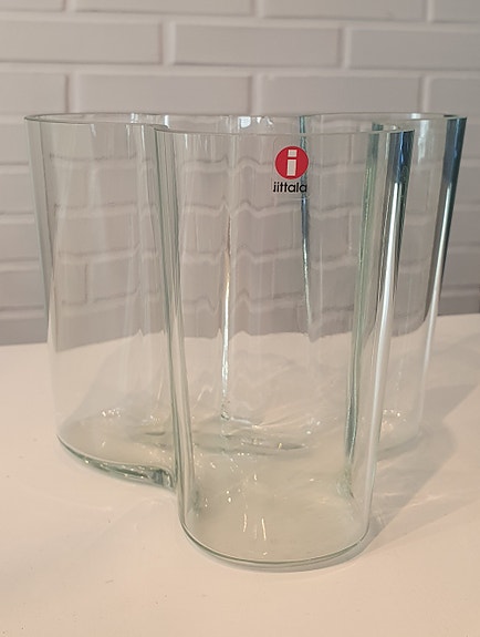 Iittala Aalto maljakko (kirkas)