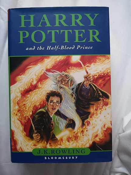 Harry Potter and the Half-Blood Prince kovakantinen kansipaperit