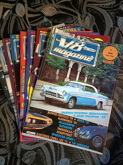 V8 Magazine vuosikertoja