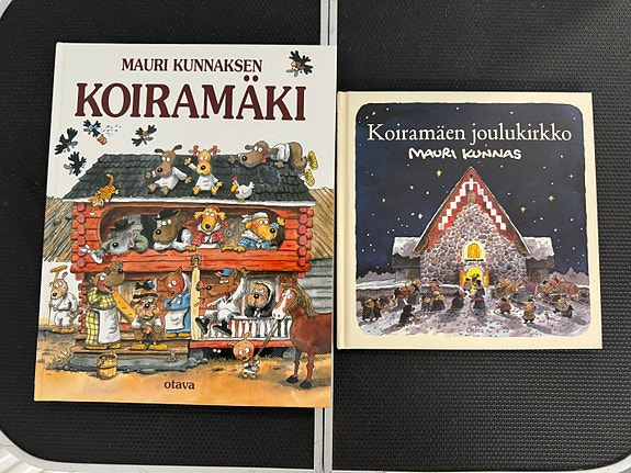 Koiramäki ja Koiramäen joulukirkko kirjat