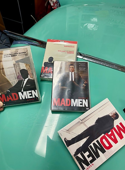 Mad Men Dvd kaudet 1-4