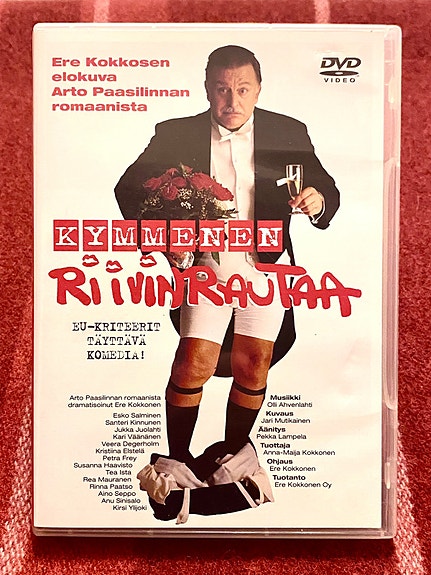Kymmenen riivinrautaa DVD Ere Kokkonen, Arto Paasilinna