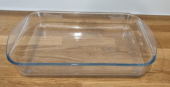 Pyrex lasinen uunivuoka