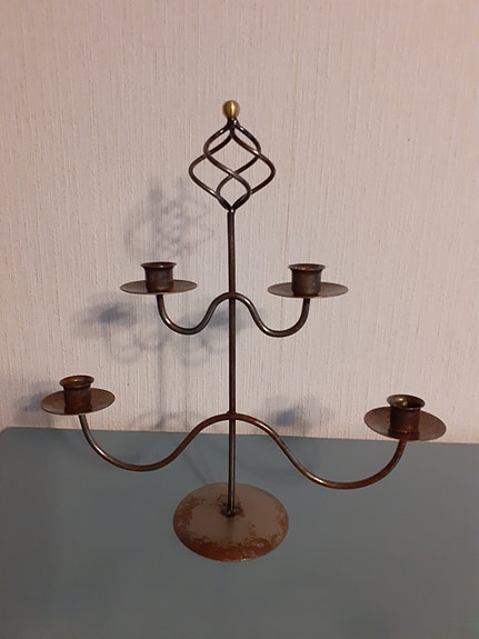 Vanha kynttilänjalka