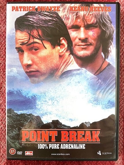 Myrskyn ratsastajat DVD Patrick Swayze, Keanu Reeves