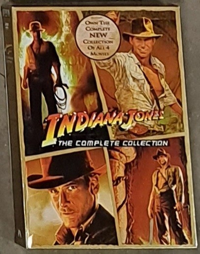 Indiana jones dvd box