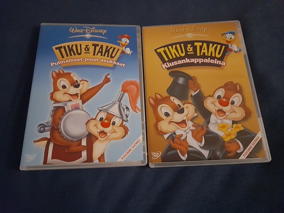 2kpl tiku ja taku dvd