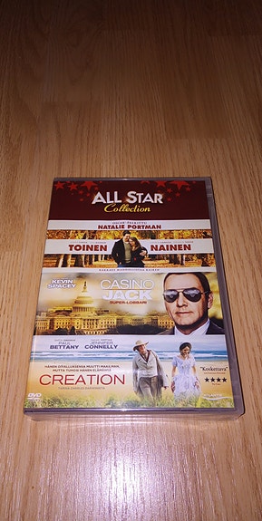 All Star Collection Box (3 elokuvaa) (Uusi) (Suomijulkaisu) DVD