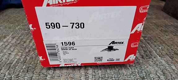 Audi A 6 2,5 D V6,sen vesipumppu
