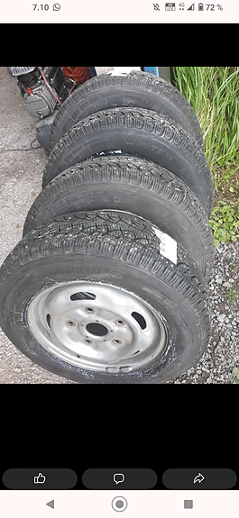Transit nastarenkaat 195/70 r15c