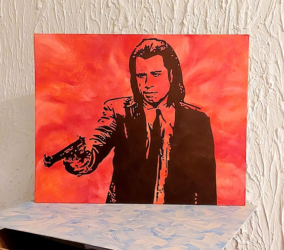 John Travolta / Pulp Fiction - taulu