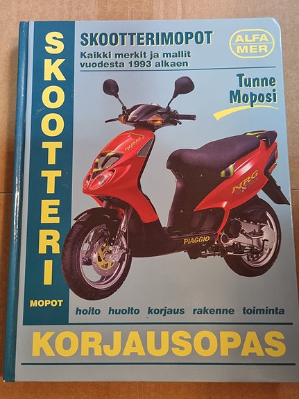 Skootteri mopot - korjausopas
