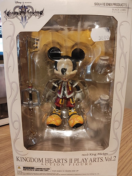 Kingdom Hearts 2 Play arts no.6 King Mickey
