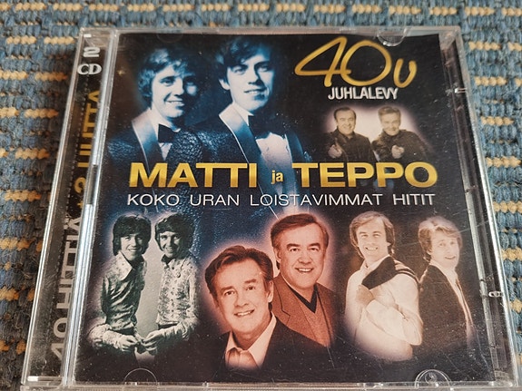 Matti ja Teppo juhlalevy 40v. (CD)