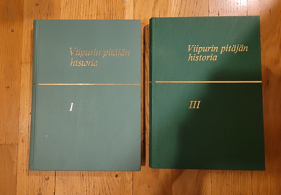 Viipurin pitäjän historia I ja III