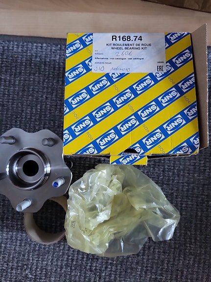 Nissan Qashqai J10 pyöränlaakerisarja