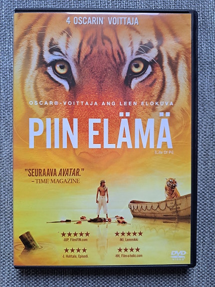 Piin elämä dvd