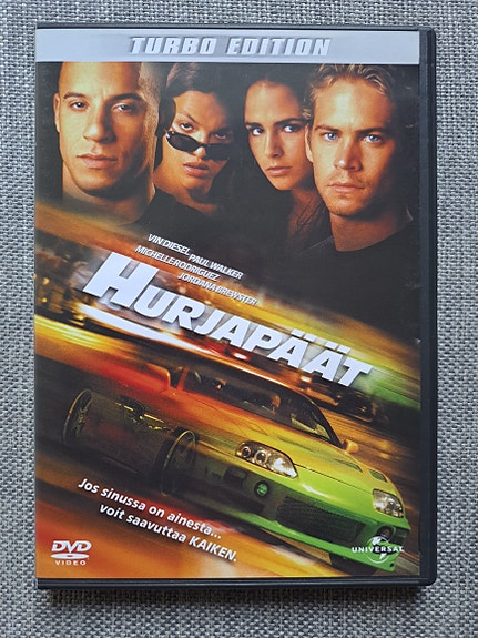 Hurjapäät dvd