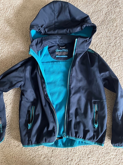 Lasten softshell takki