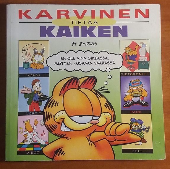 Jim Davis KARVINEN tietää kaiken