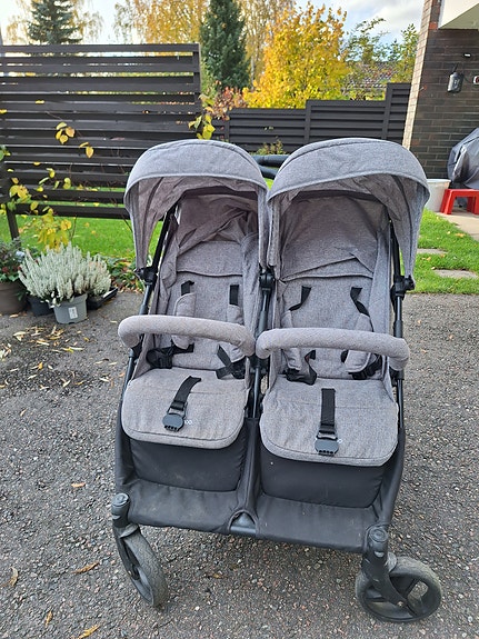 Beemoo Twin Shopper sisarusrattaat
