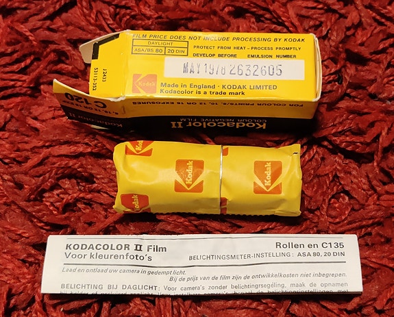 Kodak 120 Print Camera Films Vintage