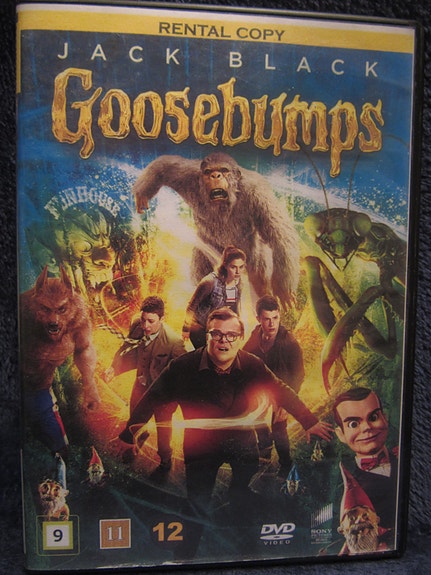 Goosebumps dvd