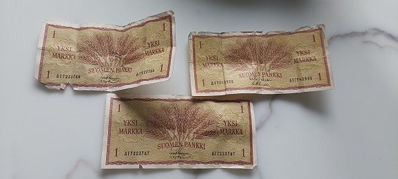 Vanhoja rahoja