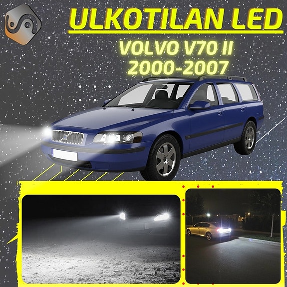 VOLVO V70 II Ulkovalojen LED -päivityssarja