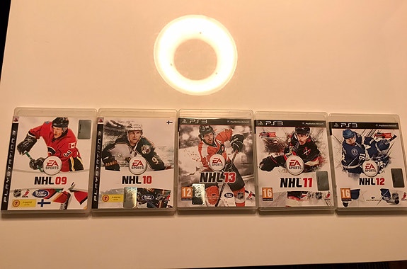 NHL 09, NHL 10, NHL 11, NHL 12, NHL 13, a10€