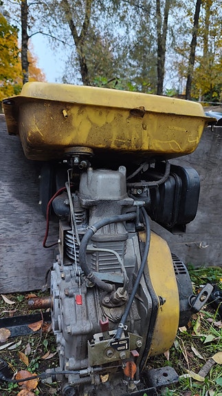 Kipor 8hv diesel moottori, vaaka-akseli
