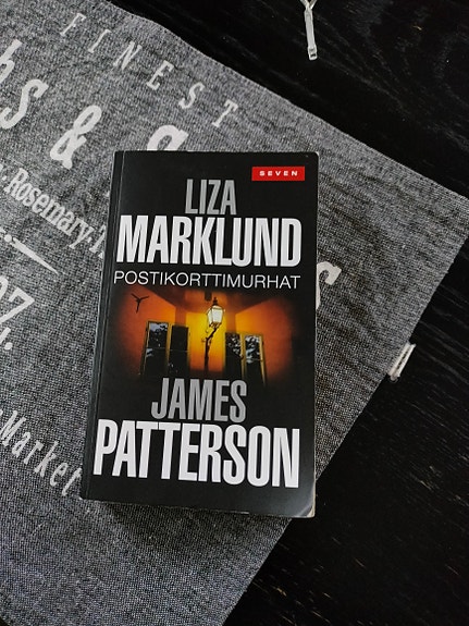 Liza marklund, postikorttimurhat, james Patterson, pokkari