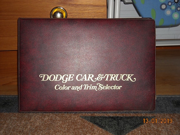 Dodge Car & Truck  Color and Trim Selector